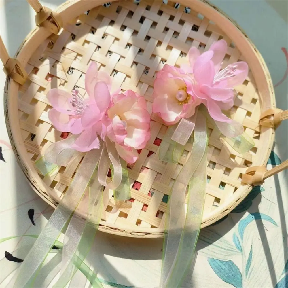 Han Clothes Accessories Temperament Ancient Style Hairpin Flower Ribbon Hairpin Women Hair Accessories Children Hair Clip
Han Clothes Accessories Temperament Ancient Style Hairpin Flower Ribbon Hairpin Women Hair Accessories Children Hair Clip