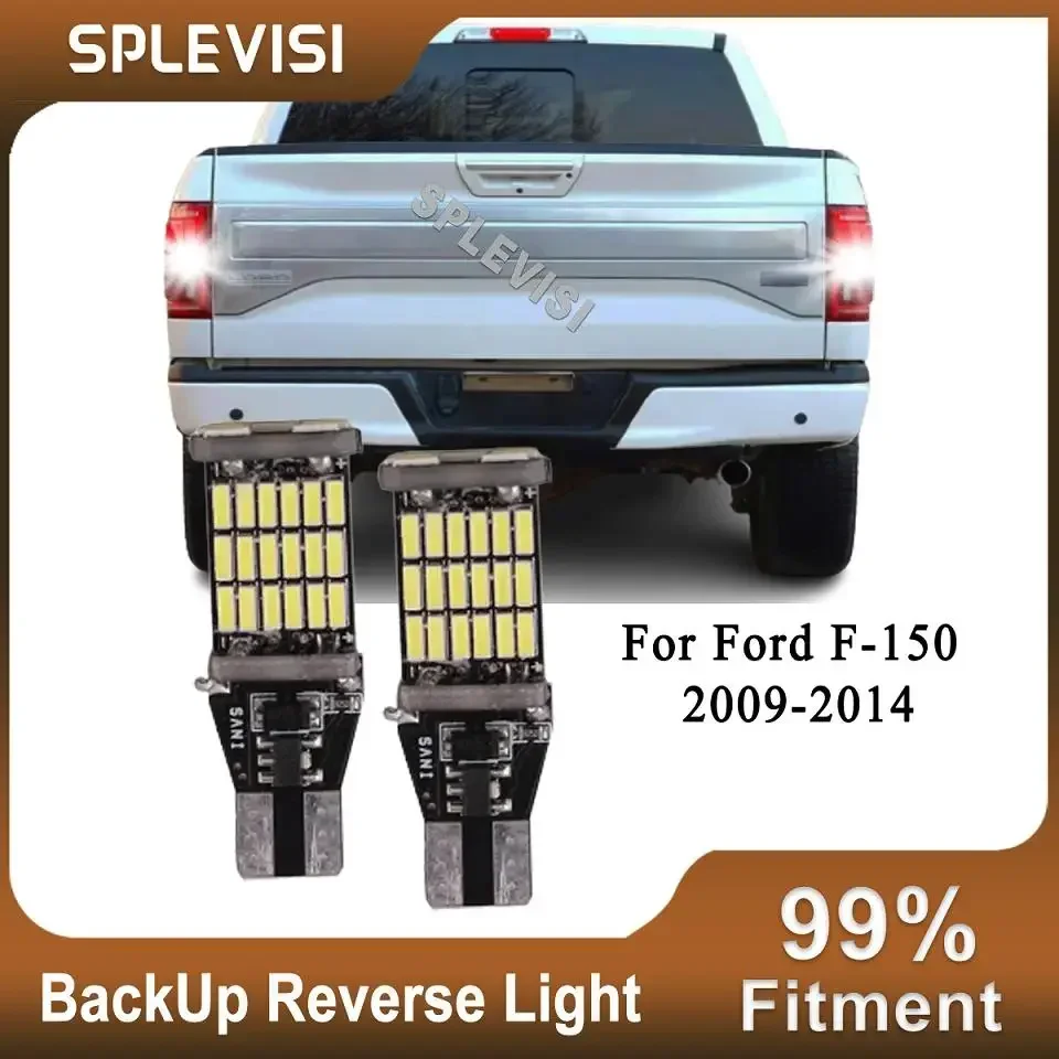 2x Replacement LED White Reverse Backup Light Lamps 6000K T15 912 921 12v For Ford F150 F-150 2009-2014 2010 2011 2012 2013
2x Replacement LED White Reverse Backup Light Lamps 6000K T15 912 921 12v For Ford F150 F-150 2009-2014 2010 2011 2012 2013