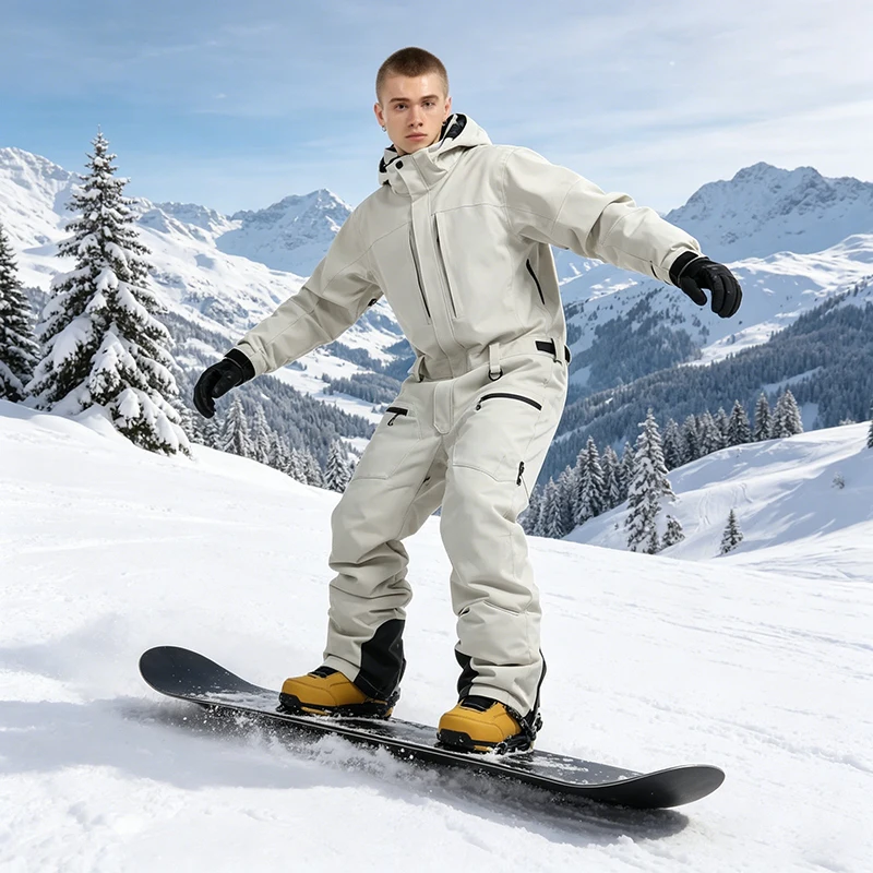 2026 Men Ski Suit One Piece Snowsuits Snowboarding Jumpsuit Jacket Pant Set Insulated Windproof Outwear Winter Adult Solid New
2026 Men Ski Suit One Piece Snowsuits Snowboarding Jumpsuit Jacket Pant Set Insulated Windproof Outwear Winter Adult Solid New
