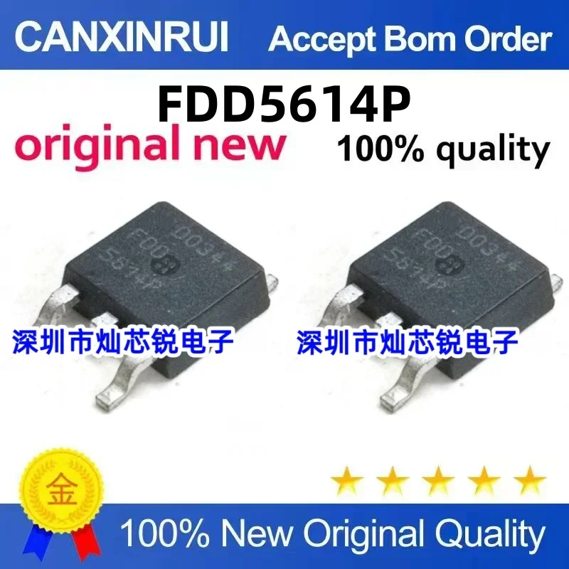 (5-100 pieces) Brand new in stock FDD5614P 5614P TO-252
(5-100 pieces) Brand new in stock FDD5614P 5614P TO-252