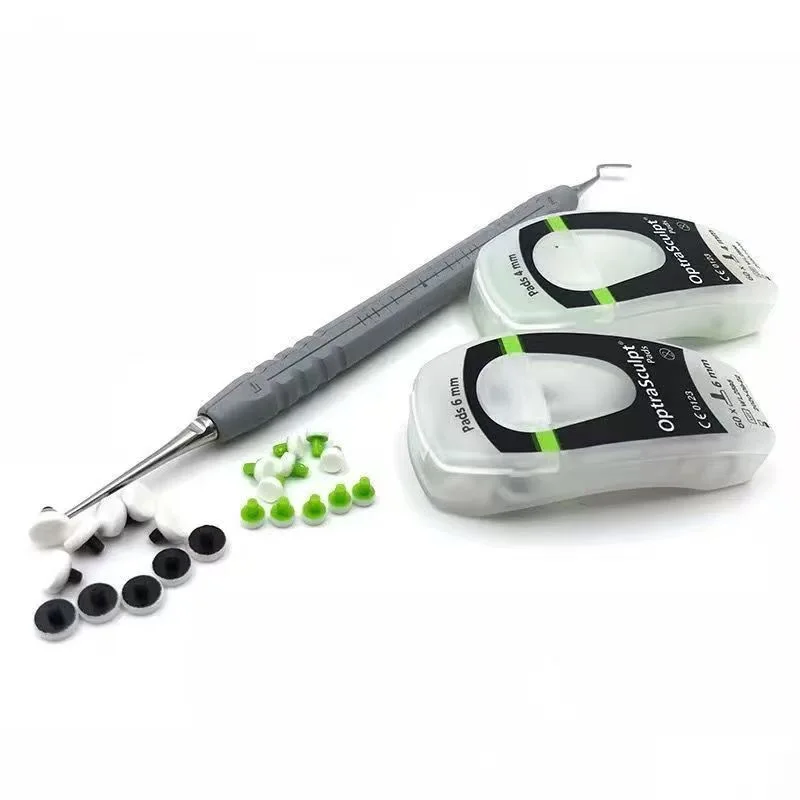 Dental Filling Spatula Trimmer for Light Cure Composite Resin Restorative Material with Grey Handle Foam Pads
Dental Filling Spatula Trimmer for Light Cure Composite Resin Restorative Material with Grey Handle Foam Pads