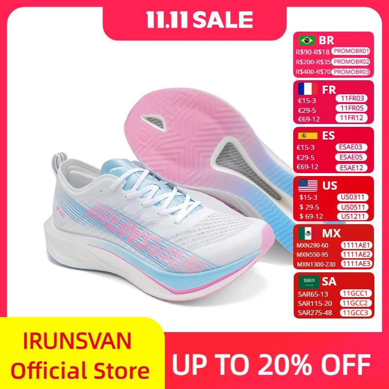 IRUNSVAN HEAT 2.0 профессиональные кроссовки мужские карбоновые спортивные тренировочные кроссовки уличные кроссовки унисекс
IRUNSVAN HEAT 2.0 профессиональные кроссовки мужские карбоновые спортивные тренировочные кроссовки уличные кроссовки унисекс