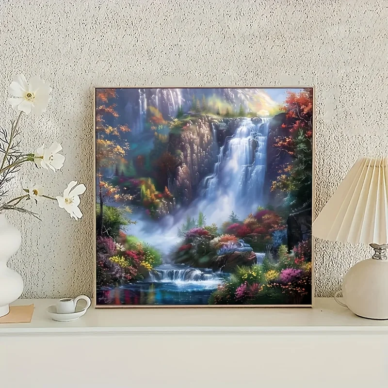 Beautiful Waterfall Landscape in Spring Jigsaw Puzzle 500/1024 PCS Holiday Stress Relieving Fun Games Home Decor Holiday Gifts
Beautiful Waterfall Landscape in Spring Jigsaw Puzzle 500/1024 PCS Holiday Stress Relieving Fun Games Home Decor Holiday Gifts