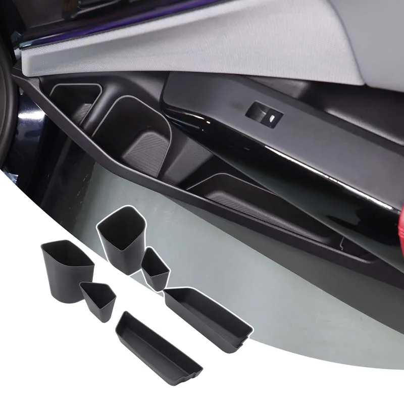 TPE Car Door Side Storage Box Front Door Handle Armrest Tray Organizer For BMW X3 G45 2025 Car Accessories
TPE Car Door Side Storage Box Front Door Handle Armrest Tray Organizer For BMW X3 G45 2025 Car Accessories