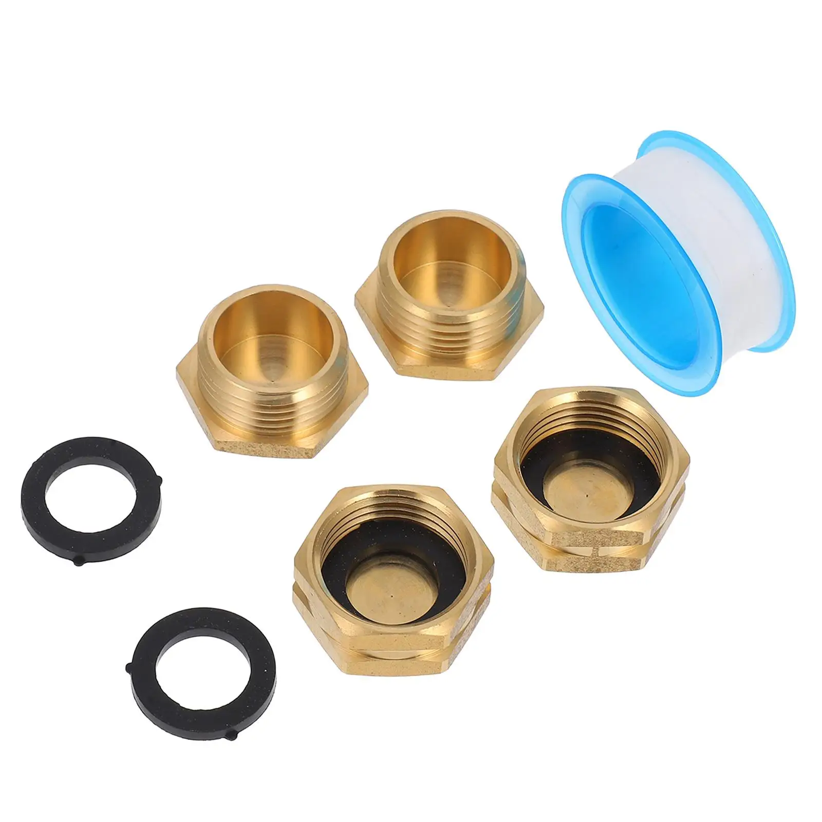 Garden Hose Cover 3/4 Inch Brass Female Adapter Pipe Fitting Repair Cap Connector Garden Hose Fittings Stopper
Garden Hose Cover 3/4 Inch Brass Female Adapter Pipe Fitting Repair Cap Connector Garden Hose Fittings Stopper