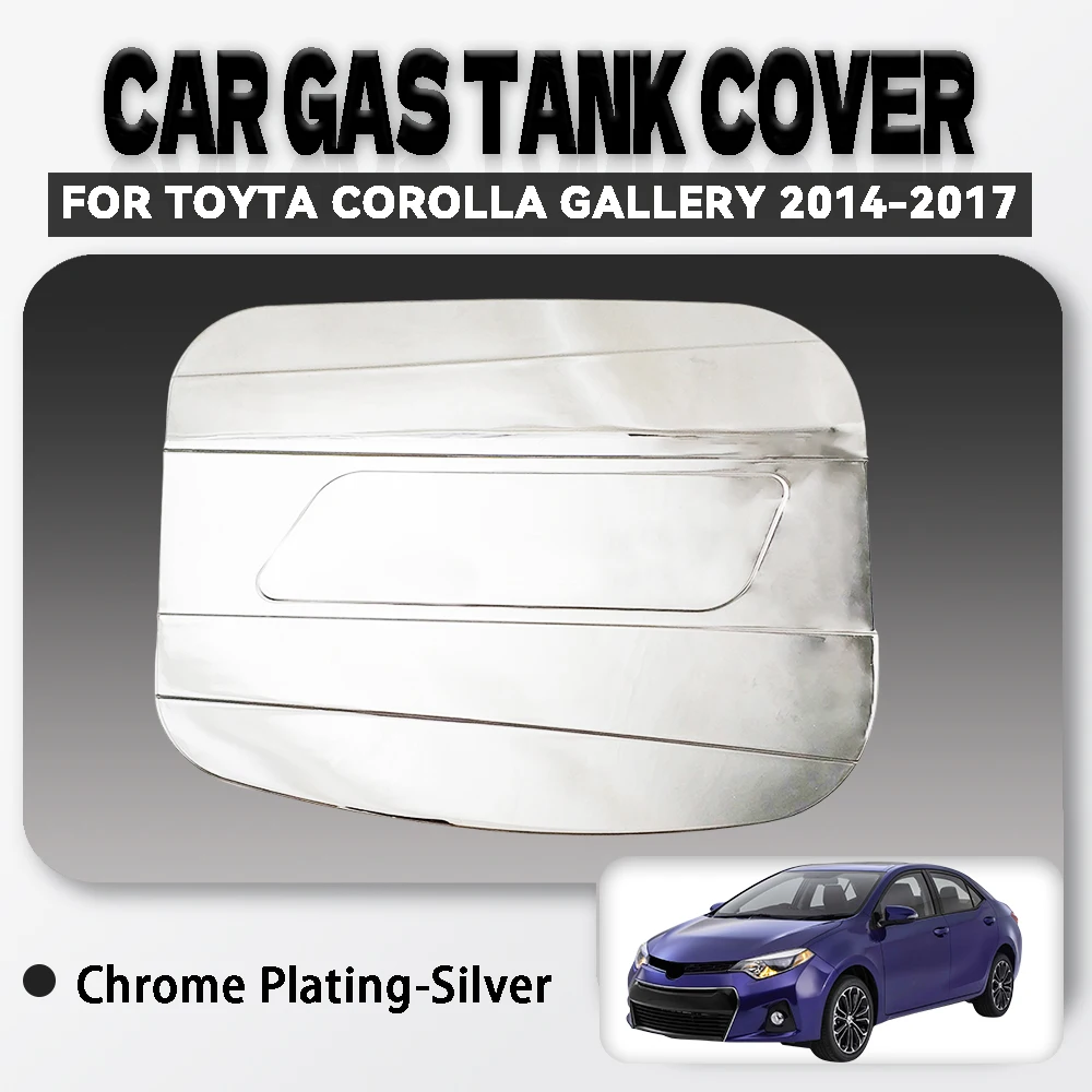 ABS Chrome Plated Silver For Toyota Corolla Gallery 2014 2015 2016 2017 Gas Tank Cover Trim Exterior Components Decorate
ABS Chrome Plated Silver For Toyota Corolla Gallery 2014 2015 2016 2017 Gas Tank Cover Trim Exterior Components Decorate