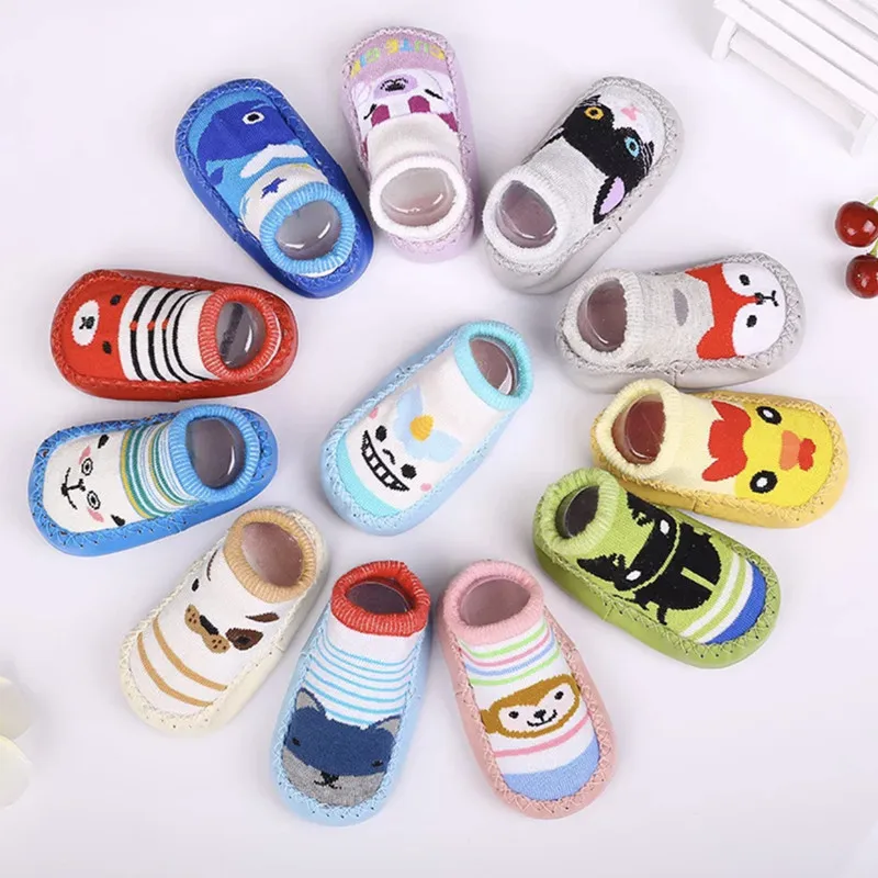 1pair Baby Shoes Children Infant Cartoon Socks Leather Sole Non-Slip Thick Towel Gift Kids Indoor Floor 3-24M
1pair Baby Shoes Children Infant Cartoon Socks Leather Sole Non-Slip Thick Towel Gift Kids Indoor Floor 3-24M