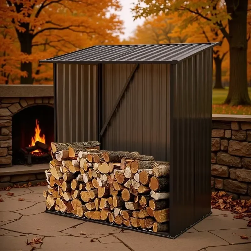 Wholesale Waterproof Steel Firewood Log Rack Outdoor Garden Storage Shed Rustproof Metal Log Holder Factory Direct Supply
Wholesale Waterproof Steel Firewood Log Rack Outdoor Garden Storage Shed Rustproof Metal Log Holder Factory Direct Supply