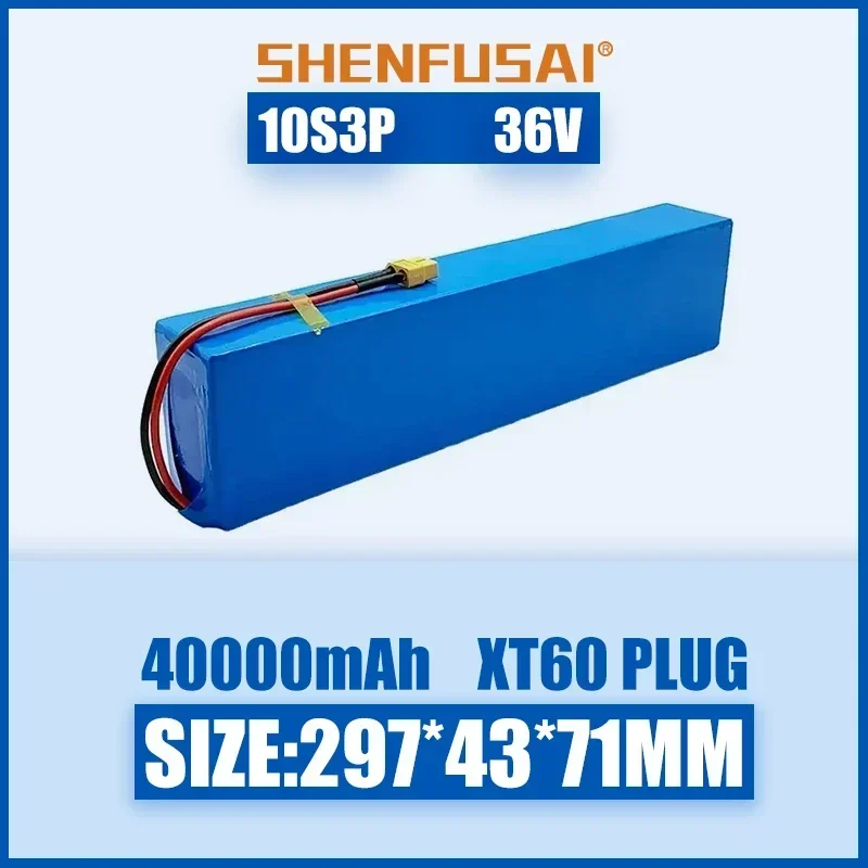 2024 Upgraded XT60 replaceable plugs 36V 18650 10S3P suitable for electric scooters, bicycles, electric scooters
2024 Upgraded XT60 replaceable plugs 36V 18650 10S3P suitable for electric scooters, bicycles, electric scooters
