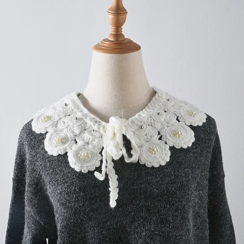 Vintage Embroidery Shirt Fake Collar Woman Removable Shirt Detachable Collar Shirt Blouse Tops Sweater False Collar Accessory
Vintage Embroidery Shirt Fake Collar Woman Removable Shirt Detachable Collar Shirt Blouse Tops Sweater False Collar Accessory
