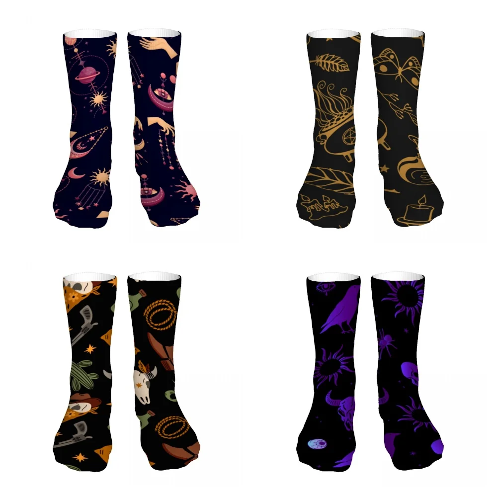 Witchcraft Theme Pattern Mens Womens Funny Crew Socks Cool 3D Printed Design Socks Fashion Comfortable Basketball Socks
Witchcraft Theme Pattern Mens Womens Funny Crew Socks Cool 3D Printed Design Socks Fashion Comfortable Basketball Socks