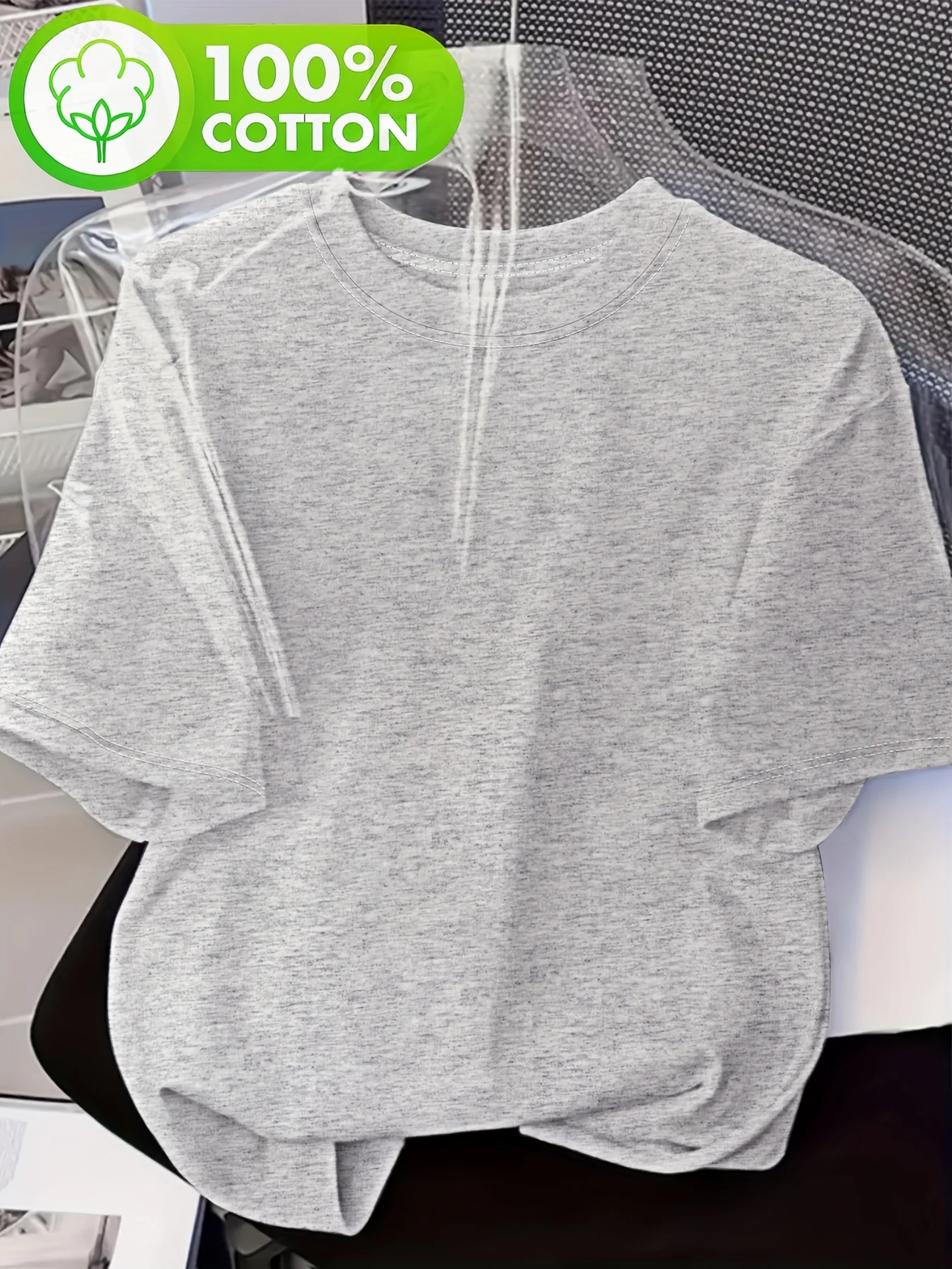 Женская футболка больших размеров из чистого хлопка с короткими рукавами, однотонная утолщенная футболка свободного покроя, повседневная универсальная базовая футболка унисекс
Женская футболка больших размеров из чистого хлопка с короткими рукавами, однотонная утолщенная футболка свободного покроя, повседневная универсальная базовая футболка унисекс