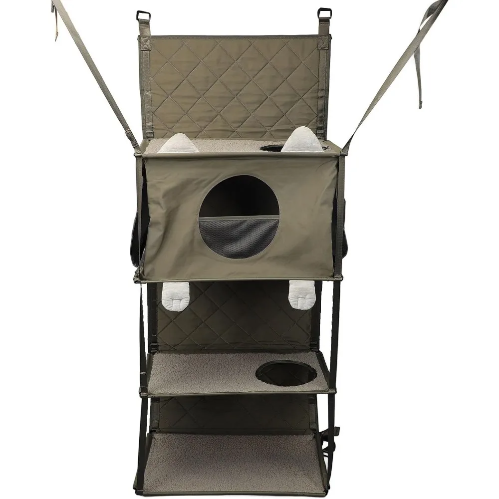 4-Levels Door Hanging Cat Climber,Door Mounted Vertical Cat Tree Tower,Foldable Door Mounted Cat Climber,Cat Window Hammock with
4-Levels Door Hanging Cat Climber,Door Mounted Vertical Cat Tree Tower,Foldable Door Mounted Cat Climber,Cat Window Hammock with