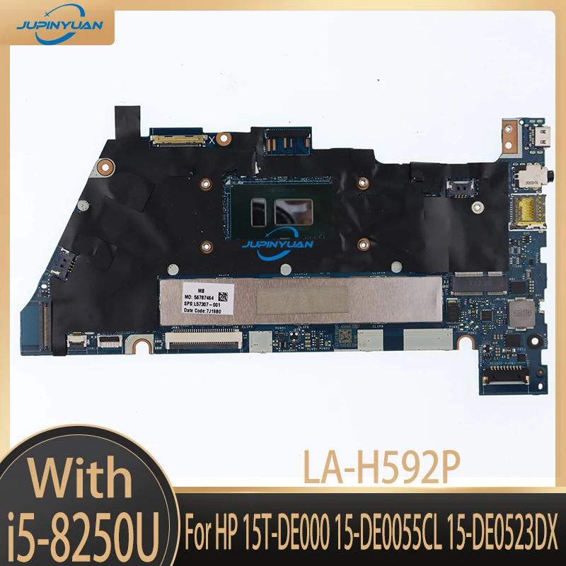 L57307-001 материнская плата DPC50 LA-H592P i5-8250U CPU 8GB RAM 128GeMMC для HP 15T-DE000 15-DE0055CL 15-DE0523DX PC Laptop MB протестирована
L57307-001 материнская плата DPC50 LA-H592P i5-8250U CPU 8GB RAM 128GeMMC для HP 15T-DE000 15-DE0055CL 15-DE0523DX PC Laptop MB протестирована