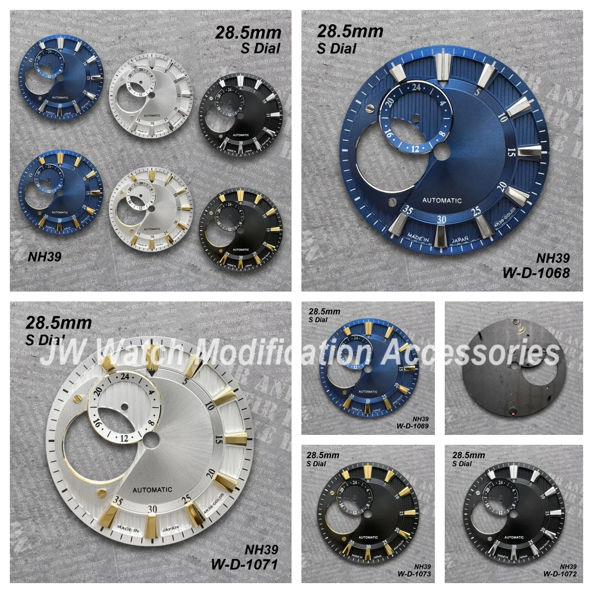 28.5mm S Logo High-Quality Hollow Out Sunray Dial Fit NH39 Movement Watch Modification Accessories
28.5mm S Logo High-Quality Hollow Out Sunray Dial Fit NH39 Movement Watch Modification Accessories