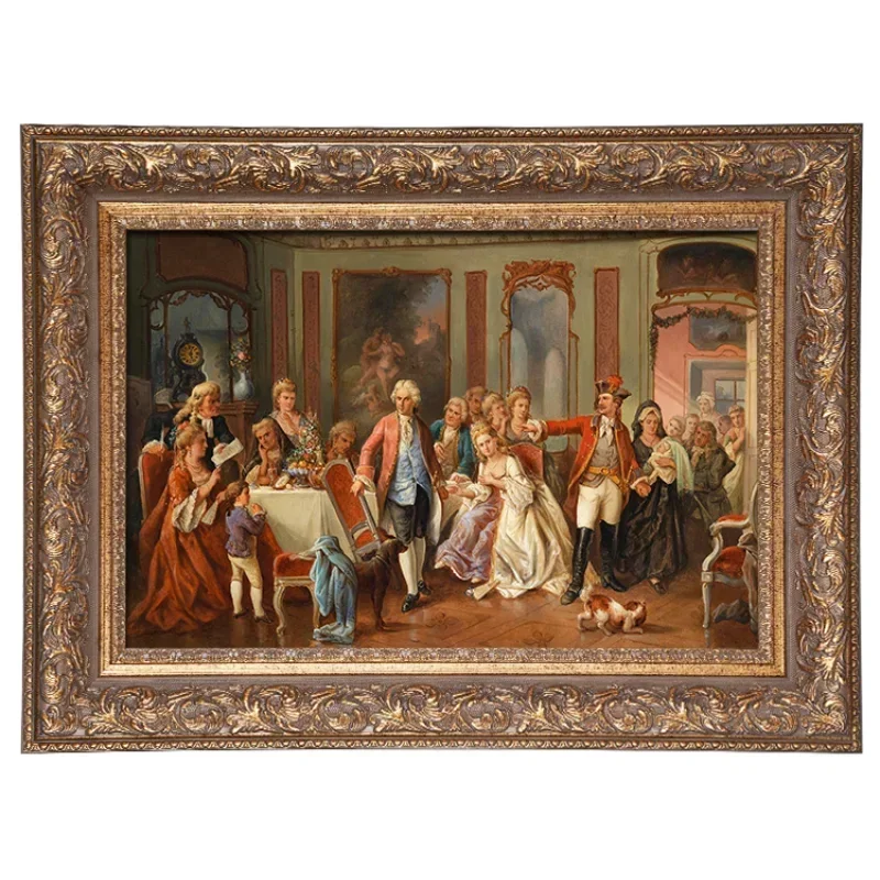 Golden Vintage Oil Frame Painting Resin Frame Luxury Thick Photo Frame Gravel Wall Hanging Art Shadow Box Quadro Home Decor
Golden Vintage Oil Frame Painting Resin Frame Luxury Thick Photo Frame Gravel Wall Hanging Art Shadow Box Quadro Home Decor