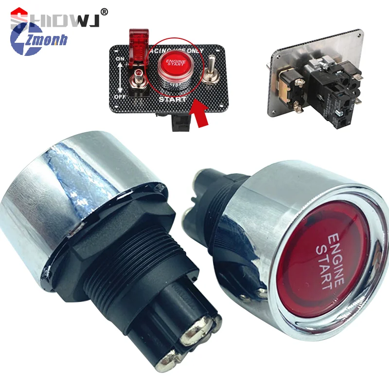 22mm Car Modification Engine Start Power Button Switch Keyless Push Ignition Switchs 12V/24V Starter Switch For Truck Marine RV
22mm Car Modification Engine Start Power Button Switch Keyless Push Ignition Switchs 12V/24V Starter Switch For Truck Marine RV
