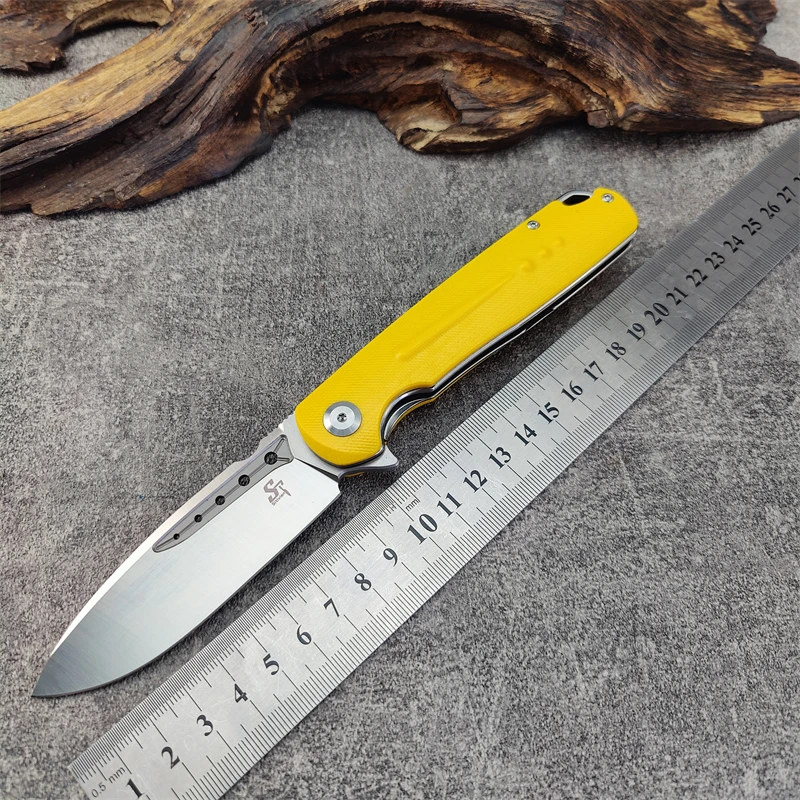 Eafengrow Sitivien ST131 Real D2 Blade G10/Micarta Flipper Utility Outdoor EDC Camping Hunting Pocket Folding Knife
Eafengrow Sitivien ST131 Real D2 Blade G10/Micarta Flipper Utility Outdoor EDC Camping Hunting Pocket Folding Knife