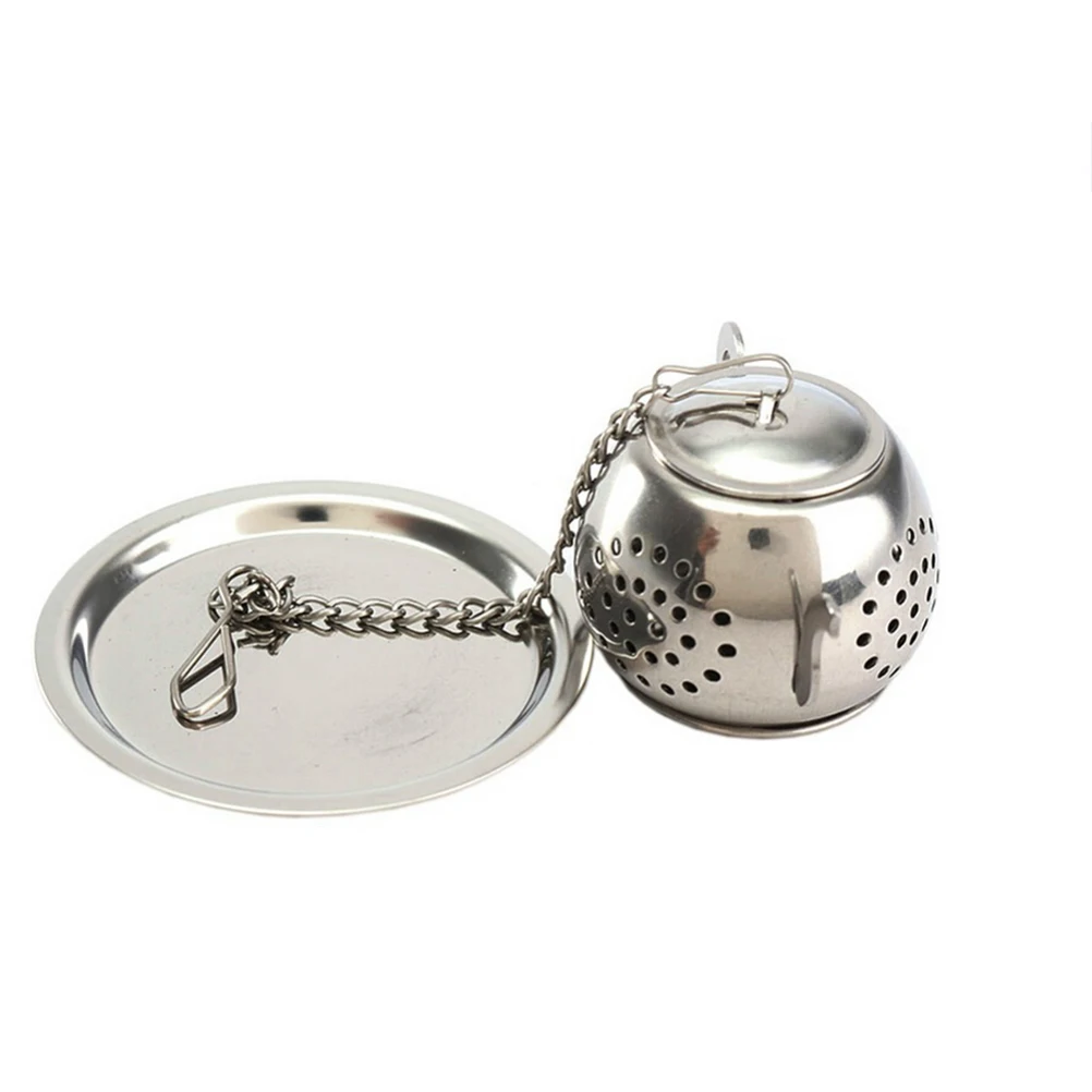 Teapot Type Tea Infuser Strainer Mesh Small Loose Leaf Accessories Silver Easy Clean Practical Brewer Teacup Kitchen Bar
Teapot Type Tea Infuser Strainer Mesh Small Loose Leaf Accessories Silver Easy Clean Practical Brewer Teacup Kitchen Bar