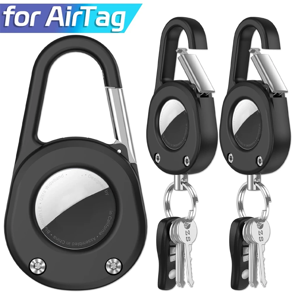 Защитный держатель для AirTag, брелок с карабином, толстый жесткий водонепроницаемый защитный чехол для Airtags, рюкзаки для багажа, домашних животных
Защитный держатель для AirTag, брелок с карабином, толстый жесткий водонепроницаемый защитный чехол для Airtags, рюкзаки для багажа, домашних животных