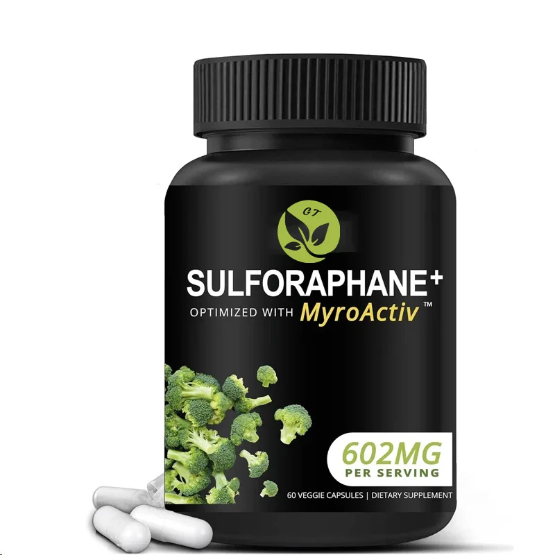 Sulforaphane+602 мг — содержит экстракт семян брокколи и моринга — поддерживает ячейку - 60 капсул
Sulforaphane+602 мг — содержит экстракт семян брокколи и моринга — поддерживает ячейку - 60 капсул