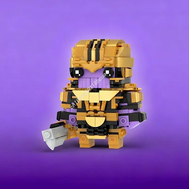 325pcs MOC Thanoser Brickheadz Model Building Blocks Modular Toys DIY Idea Craft Creative Christmas Gifts
325pcs MOC Thanoser Brickheadz Model Building Blocks Modular Toys DIY Idea Craft Creative Christmas Gifts