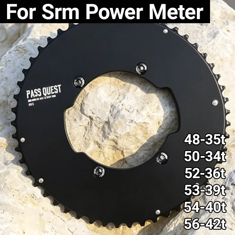 PASS QUEST 110 BCD Chainring 4-Arm FOR SRM Power Meter 50 34 52 36T 53 39 54 40 2x Power Meter Spider 11S 12S Star
PASS QUEST 110 BCD Chainring 4-Arm FOR SRM Power Meter 50 34 52 36T 53 39 54 40 2x Power Meter Spider 11S 12S Star