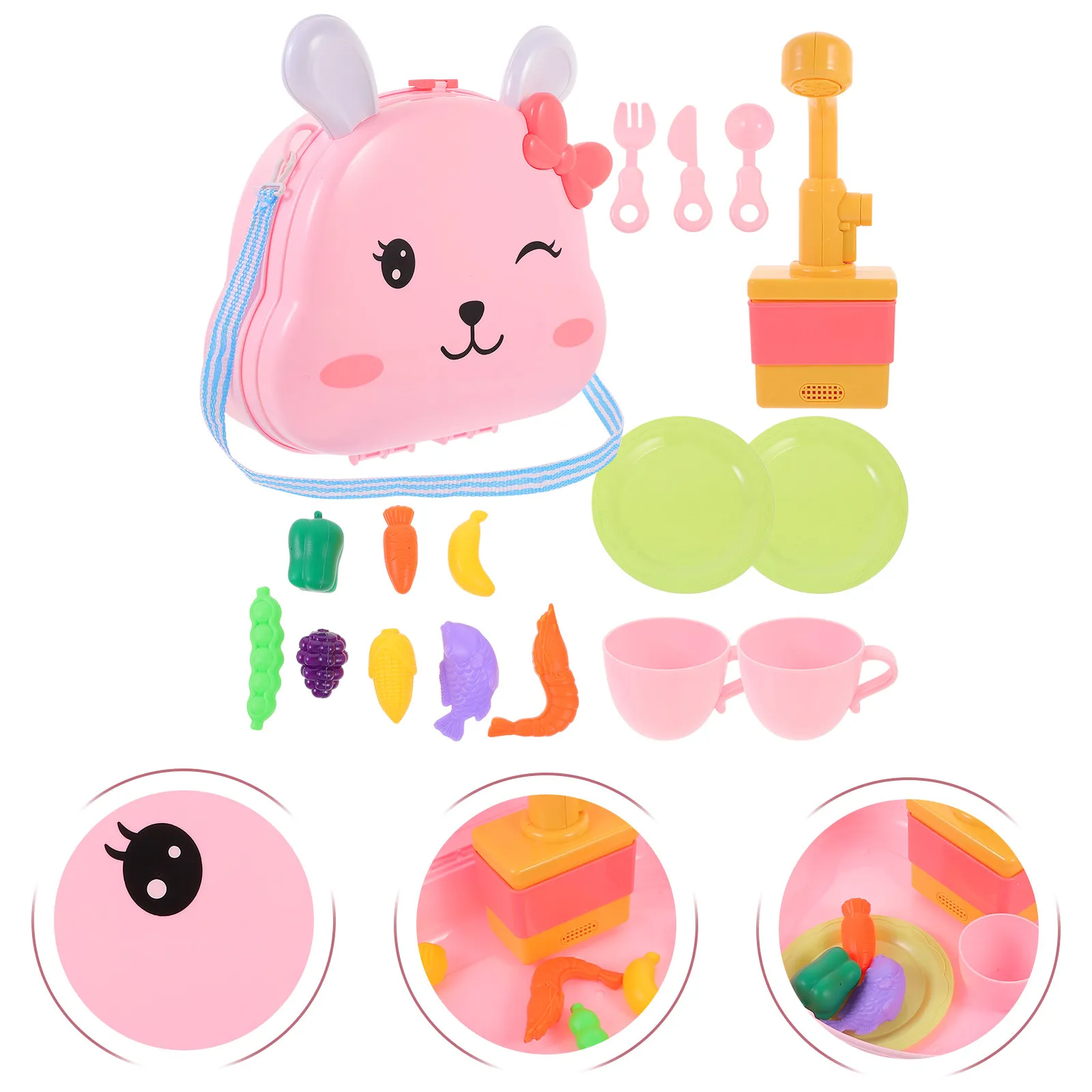 1Set Electric Dishwasher Pretend Play Kitchen Sink Role Play Plaything for Kids Hand Eye Coordination Development
1Set Electric Dishwasher Pretend Play Kitchen Sink Role Play Plaything for Kids Hand Eye Coordination Development
