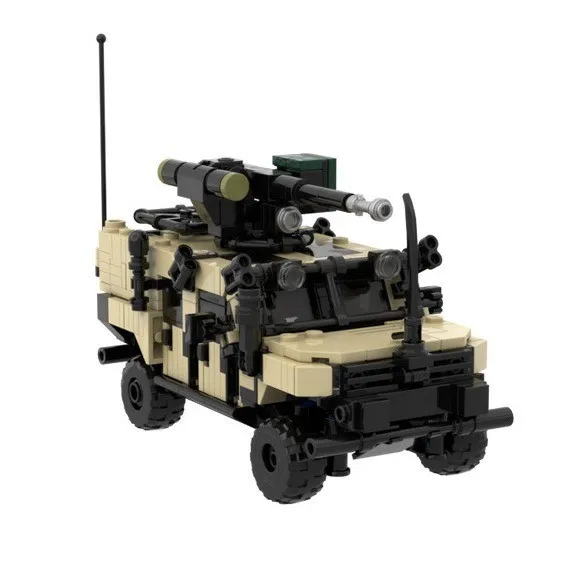 MOC-151932 CLassic Jungle Военный бронированный внедорожник Hummer Jeep Армейский автомобиль Строительные блоки Кирпичи WW2 Модель Moc Игрушки для мальчиков
MOC-151932 CLassic Jungle Военный бронированный внедорожник Hummer Jeep Армейский автомобиль Строительные блоки Кирпичи WW2 Модель Moc Игрушки для мальчиков