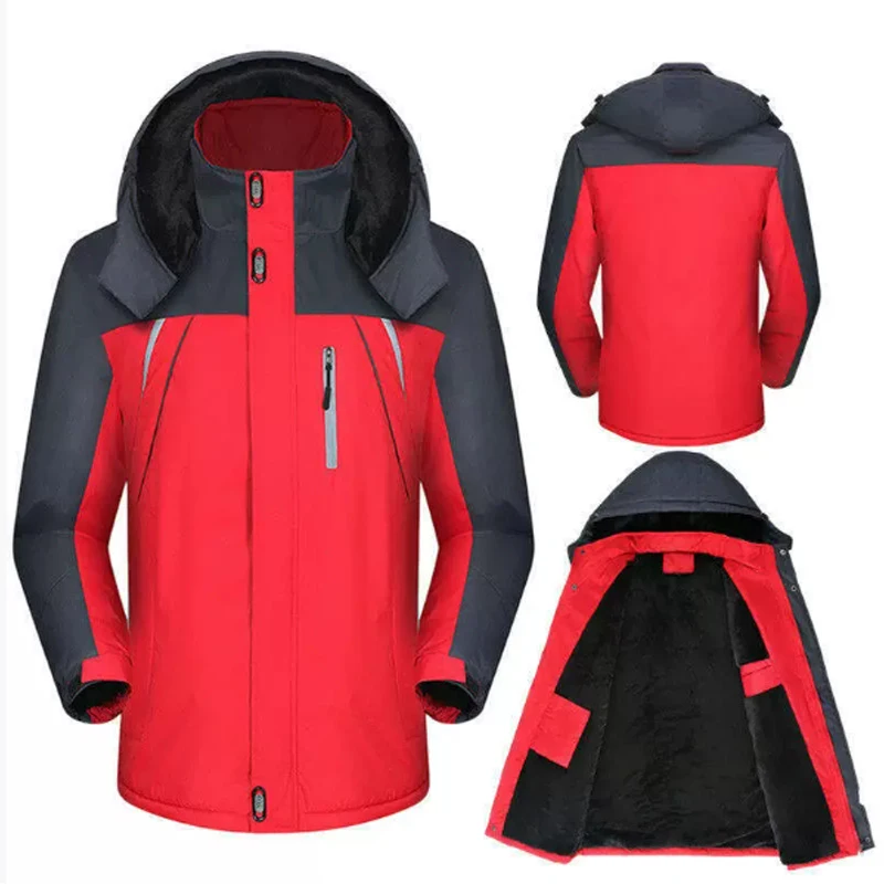 Winter Parka Men's Windproof Jacket Thickened Warm Windproof Fur Coat Men's Hooded Anorak Jacket Men's Winter Jacket
Winter Parka Men's Windproof Jacket Thickened Warm Windproof Fur Coat Men's Hooded Anorak Jacket Men's Winter Jacket