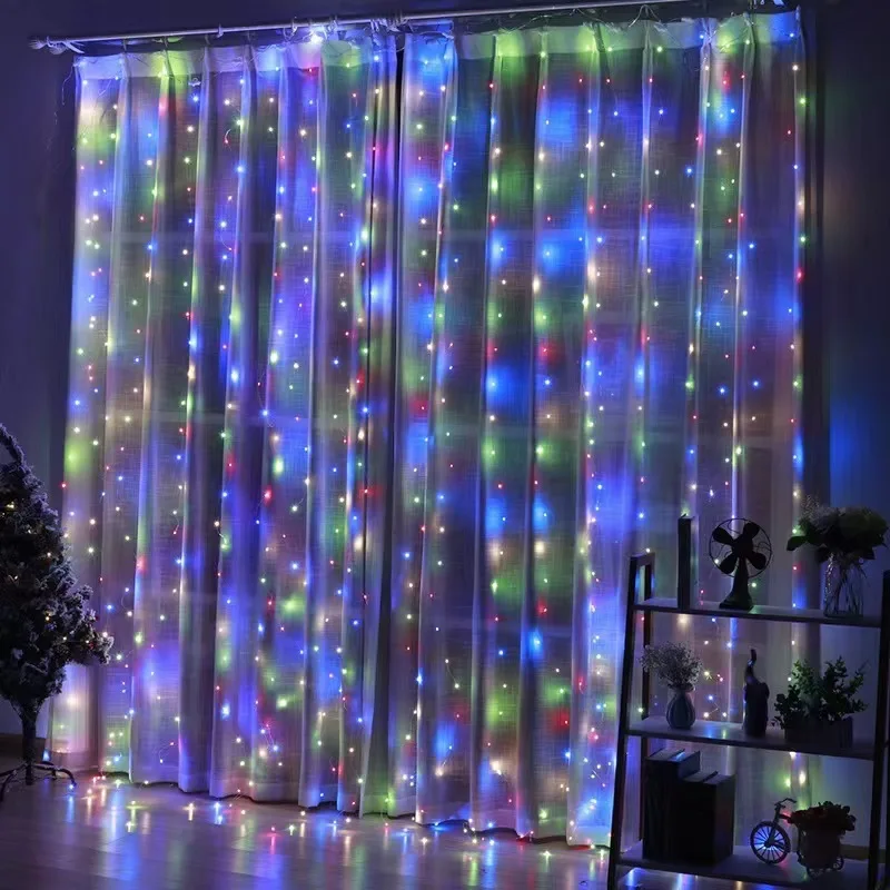300 LED Window Curtain String Lights Warm White Remote Control Plug-in Fairy Lights for Bedroom Wedding Party Christmas Decor
300 LED Window Curtain String Lights Warm White Remote Control Plug-in Fairy Lights for Bedroom Wedding Party Christmas Decor