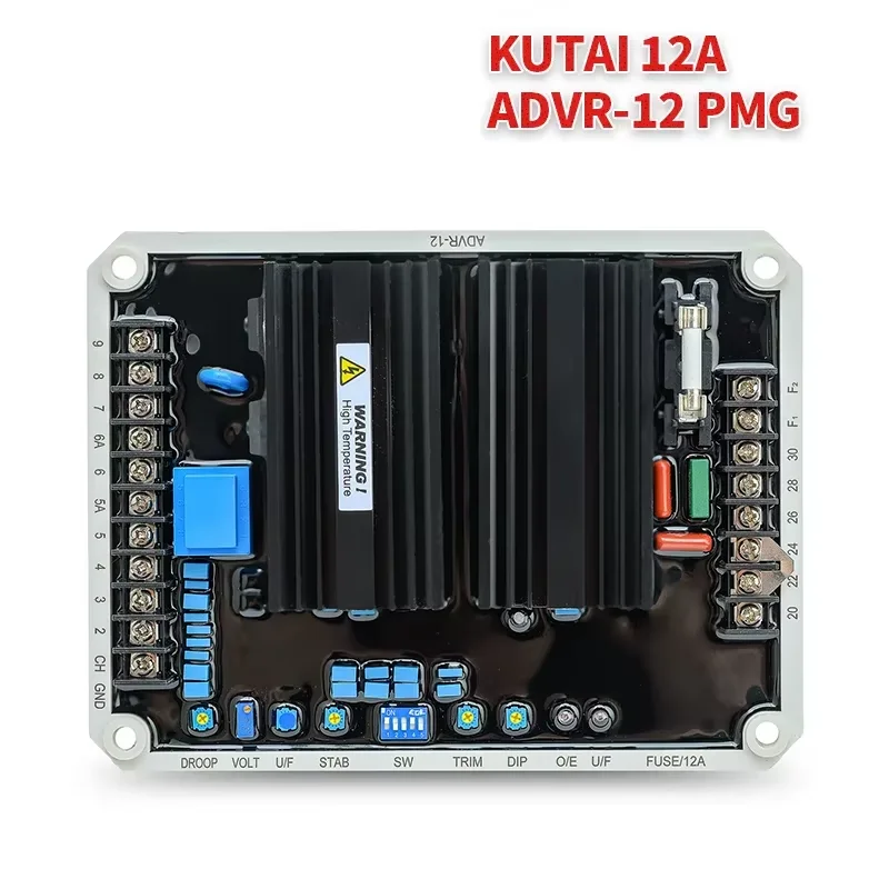 Automatic Voltage Regulator AVR ADVR-12 Replaces VR6 k65-12B K125-10B AVC125-10 AVC63-12
Automatic Voltage Regulator AVR ADVR-12 Replaces VR6 k65-12B K125-10B AVC125-10 AVC63-12