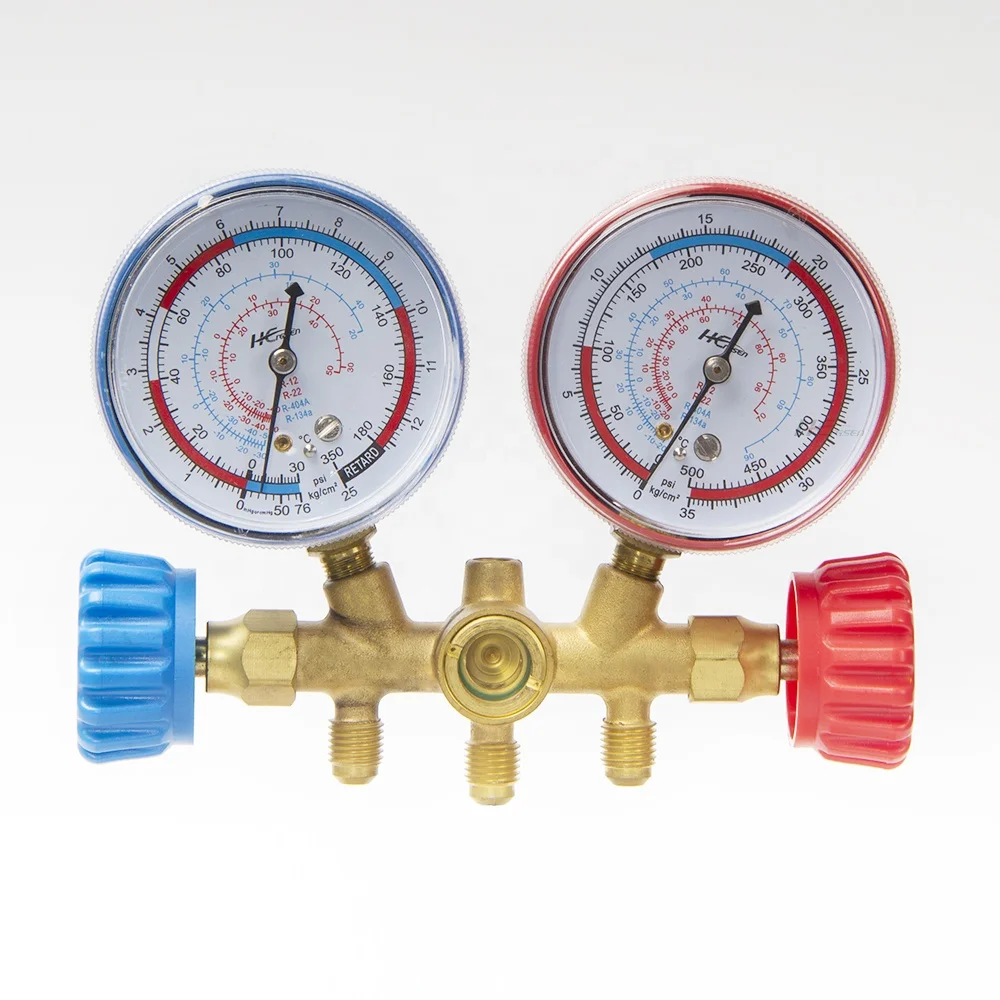 Brass Refrigeration Manifold Pressure Gauge
Brass Refrigeration Manifold Pressure Gauge