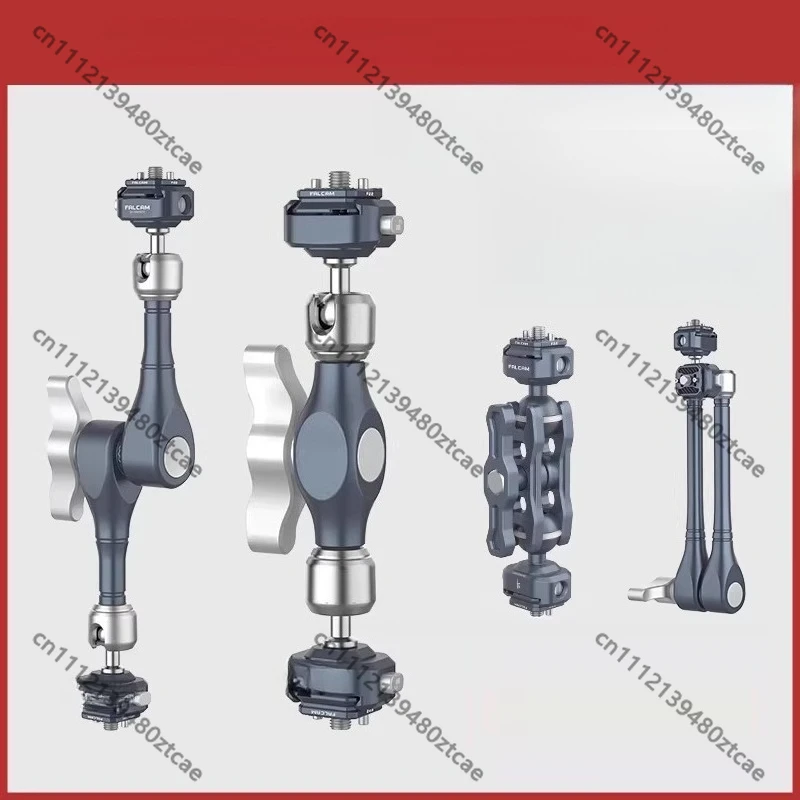 F22 Dual Head Quick Release Magic Arm 7/11 Inch Articulating Friction Arm for Mirrorless Camera Monitor Expansion Bracket
F22 Dual Head Quick Release Magic Arm 7/11 Inch Articulating Friction Arm for Mirrorless Camera Monitor Expansion Bracket