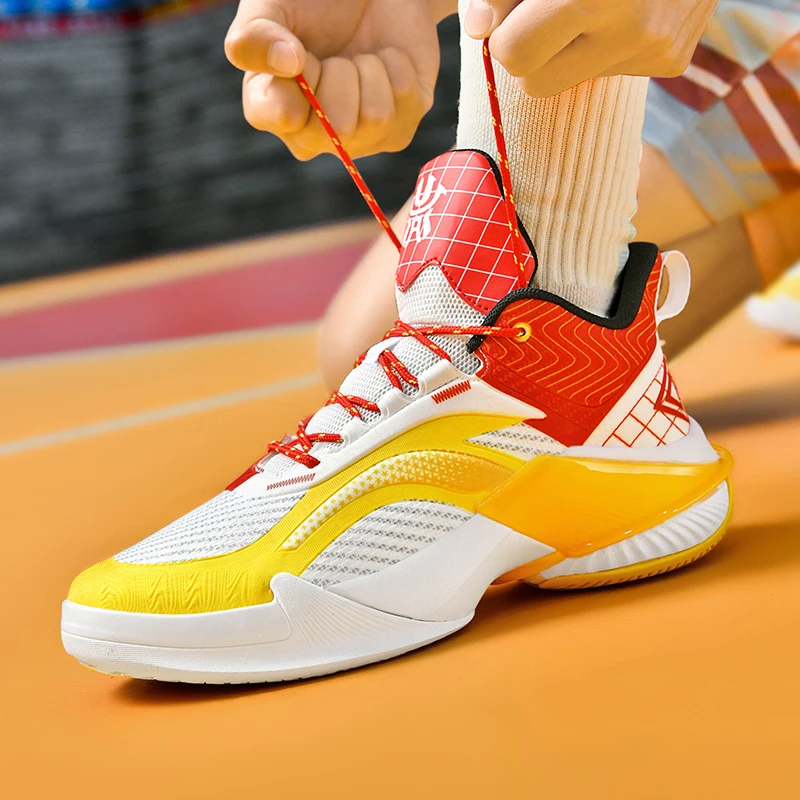 Breathable Unisex Basketball Sneakers High Top Non Slip Cushioning Wear Resistant Lightweight Outdoor Field Training Running Sho
Breathable Unisex Basketball Sneakers High Top Non Slip Cushioning Wear Resistant Lightweight Outdoor Field Training Running Sho