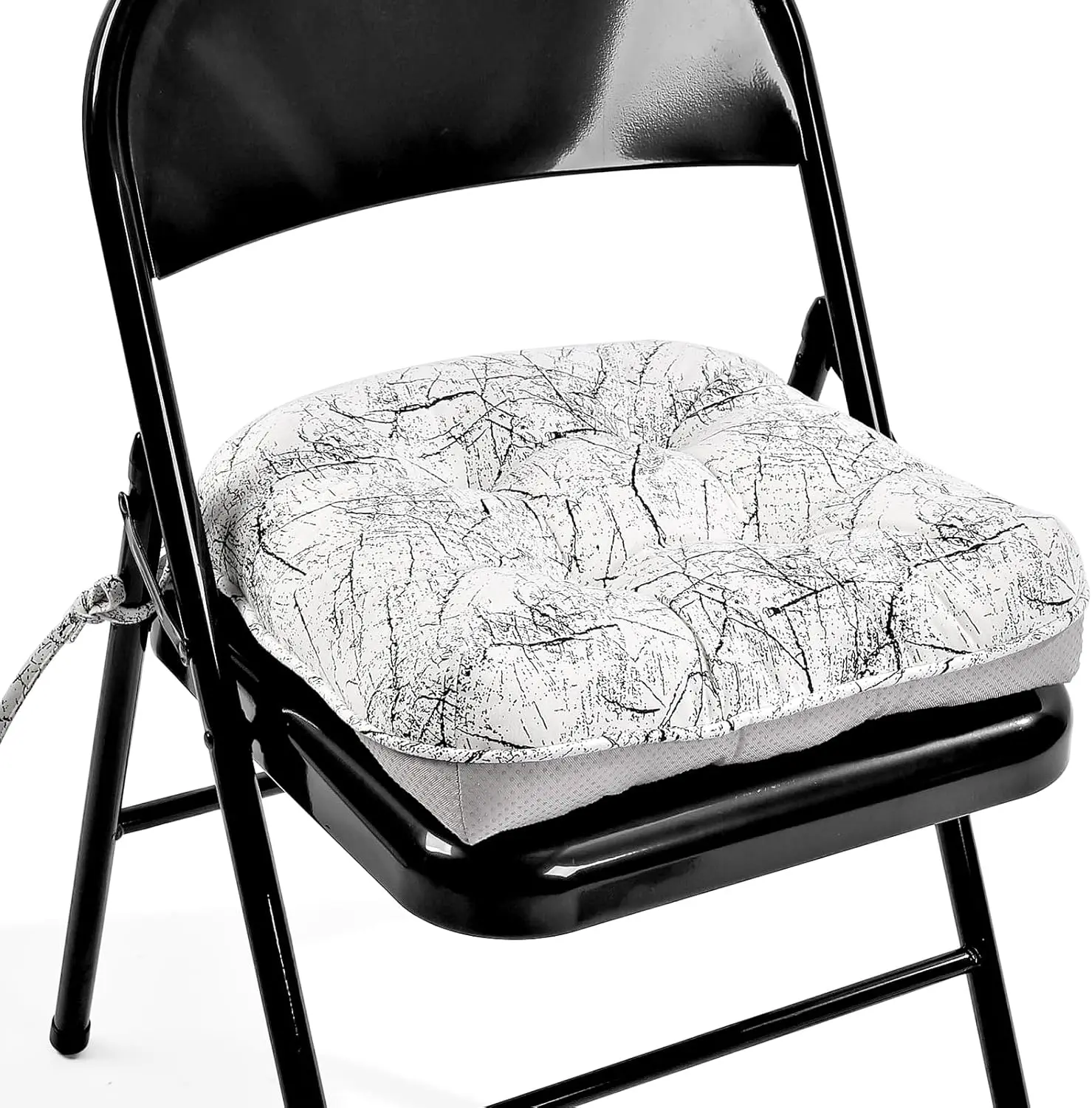 Подушка для стула 3 дюйма с мраморным узором для обеденного стула, U-образные подушки для сиденья из пены с эффектом памяти размера прикуса для кухонных стульев, 
Подушка для стула 3 дюйма с мраморным узором для обеденного стула, U-образные подушки для сиденья из пены с эффектом памяти размера прикуса для кухонных стульев,