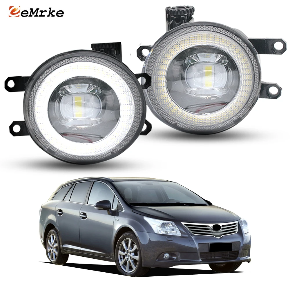 2X Led Angel Eye Halo PTF Lens & Super Bright Fog Lights 30W DRL for Toyota Avensis/ Avensis Tourer T27 T270 2009 2010 2011
2X Led Angel Eye Halo PTF Lens & Super Bright Fog Lights 30W DRL for Toyota Avensis/ Avensis Tourer T27 T270 2009 2010 2011