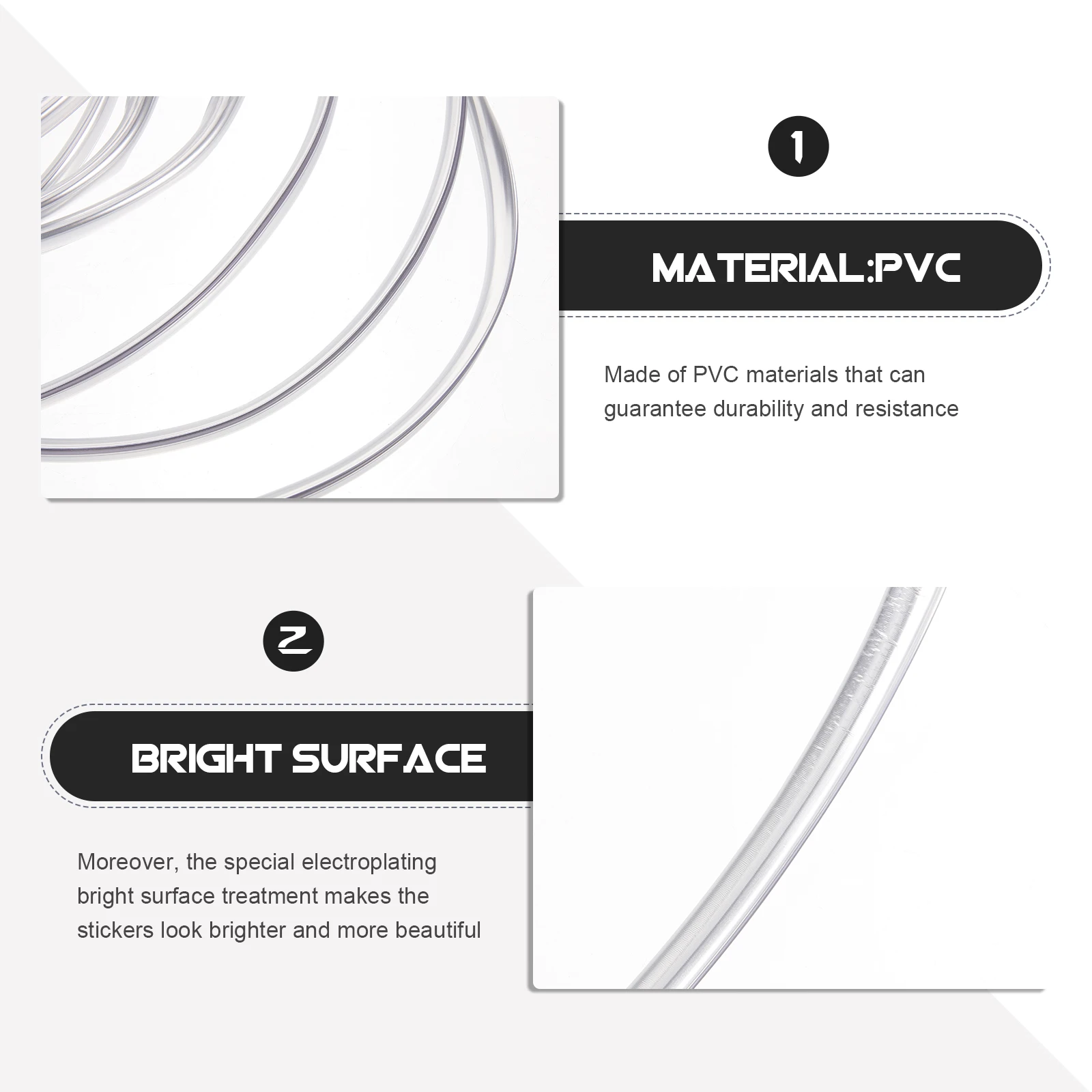 5 Rolls Protector Bumper Strip Automotive Scratch Car Door Pvc Sealing Guards for
5 Rolls Protector Bumper Strip Automotive Scratch Car Door Pvc Sealing Guards for