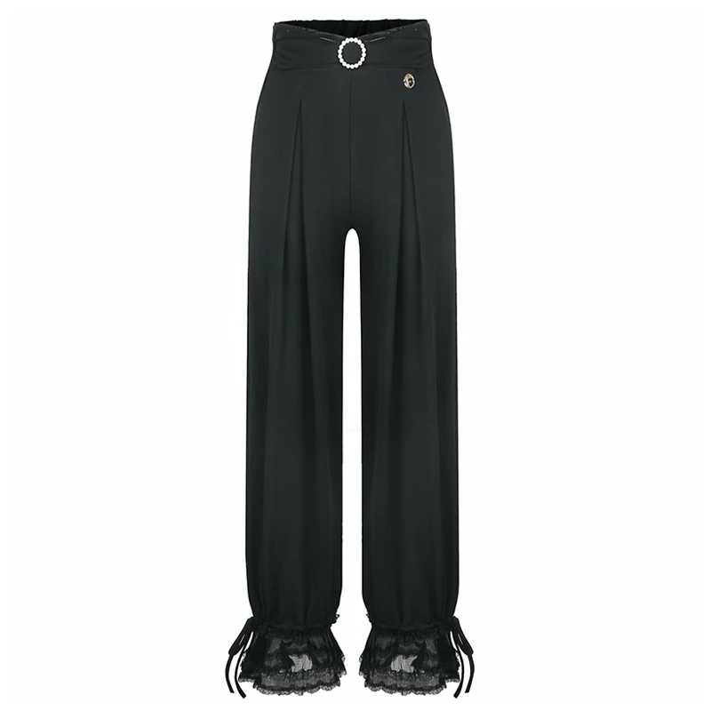2026 New Ballroom Dance Training Pants Women Lace Trim Black Trousers Standard Modern Dance Clothes Dancer Practice Wear VBH2826
2026 New Ballroom Dance Training Pants Women Lace Trim Black Trousers Standard Modern Dance Clothes Dancer Practice Wear VBH2826