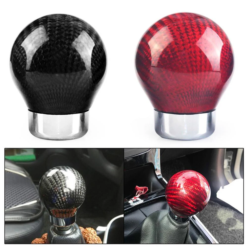 Carbon Fiber Gear Handle Universal Shift Knob Shifter Accesories Variable Speed Cool
Carbon Fiber Gear Handle Universal Shift Knob Shifter Accesories Variable Speed Cool