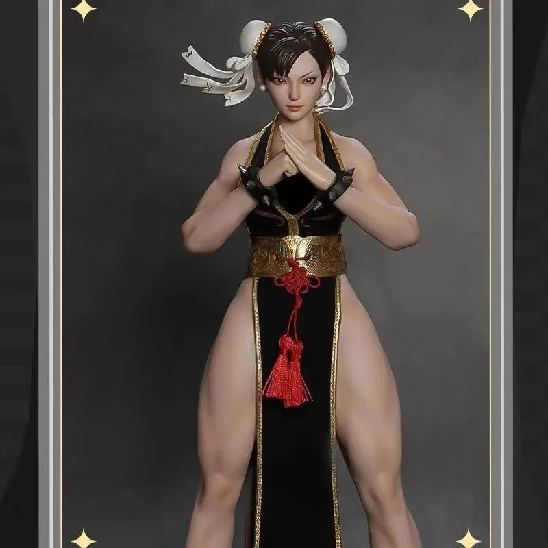 Jogos Chun Li Cosplay Costumes Sutorito Faita Preto Cheongsam Dress Female Sexy Bodysuit Headwear Suit Clothes X;2,F;5.N;
Jogos Chun Li Cosplay Costumes Sutorito Faita Preto Cheongsam Dress Female Sexy Bodysuit Headwear Suit Clothes X;2,F;5.N;