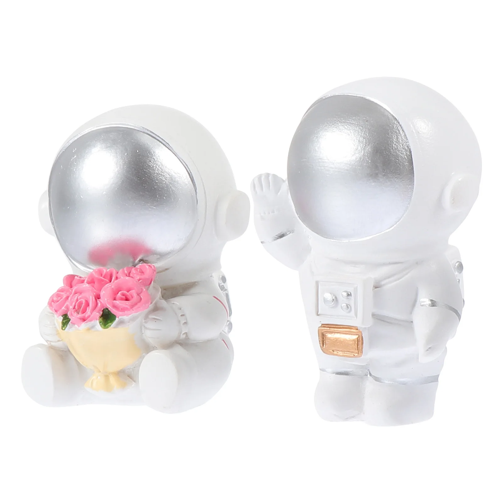 2pcs Mini Craft Creative Spaceman Decor For Home Office Party Desktop Resin Craft Astronaut Desktop Adorn Gift Choice
2pcs Mini Craft Creative Spaceman Decor For Home Office Party Desktop Resin Craft Astronaut Desktop Adorn Gift Choice