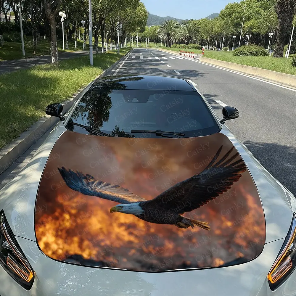 Flame Eagle Car Hood Film-suitable For Engine Decoration-durable Vinyl Protective Film-truck SUV,Car Modification Stickers-easy
Flame Eagle Car Hood Film-suitable For Engine Decoration-durable Vinyl Protective Film-truck SUV,Car Modification Stickers-easy