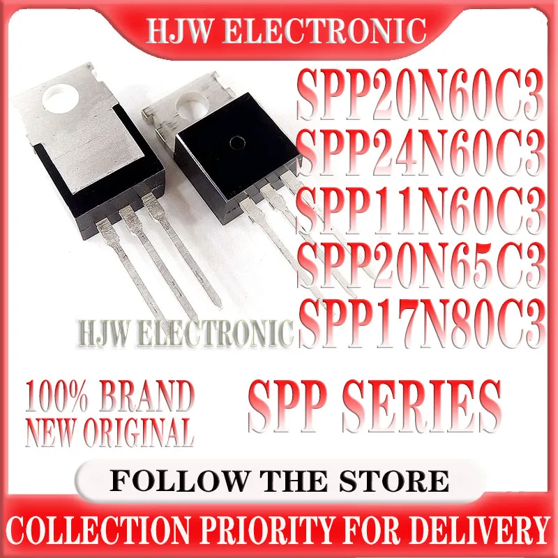 5PCS SPP20N60C3 20N60C3 TO-220 SPP20N60 SPP17N80C3 17N80C3 SPP24N60C3 24N60C3 SPP11N60C3 SPP11N60 11N60C3 SPP20N65C3 20N65C3
5PCS SPP20N60C3 20N60C3 TO-220 SPP20N60 SPP17N80C3 17N80C3 SPP24N60C3 24N60C3 SPP11N60C3 SPP11N60 11N60C3 SPP20N65C3 20N65C3