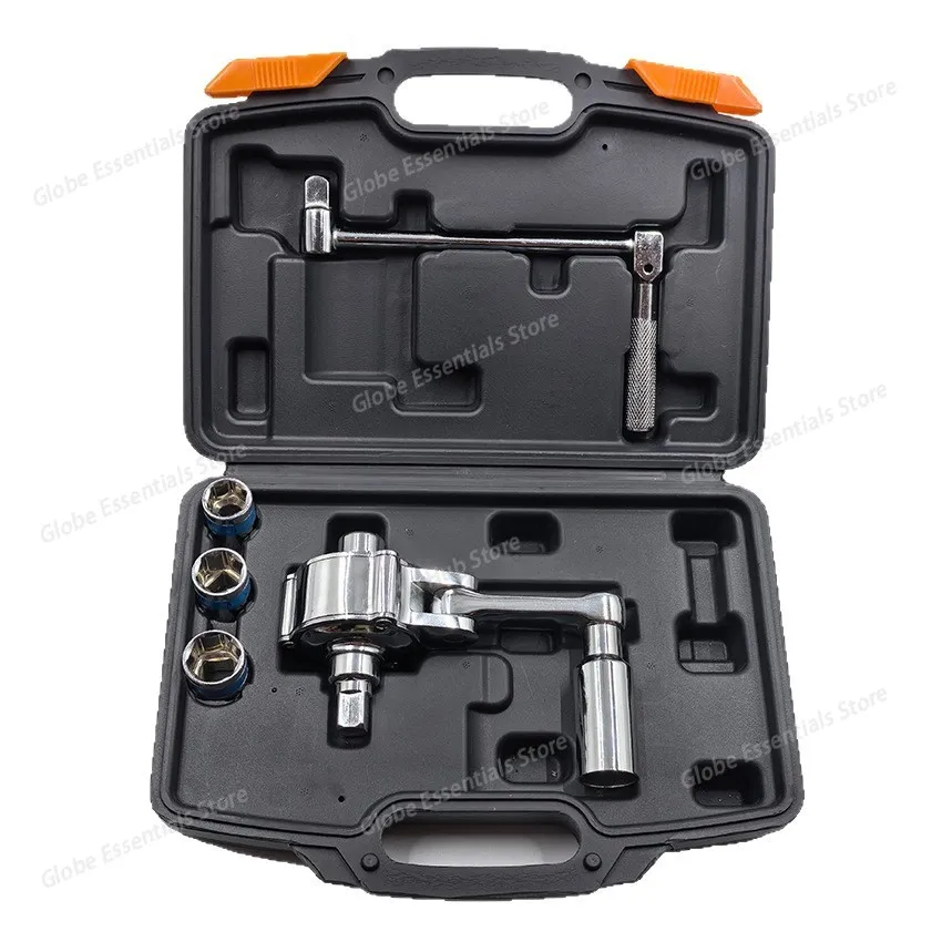 1 Set Torsional Torque Multiplier Wrench Lug Nut Remover Type Car Tire Disassembly Labor-Saving Force Wrench
1 Set Torsional Torque Multiplier Wrench Lug Nut Remover Type Car Tire Disassembly Labor-Saving Force Wrench