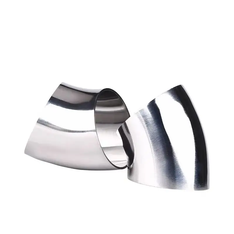 O/D 16/19/25/28/32/34/38/45/51/57/60/63mm 304 Stainless Steel Sanitary Weld 45 Degree Elbow Pipe Fitting
O/D 16/19/25/28/32/34/38/45/51/57/60/63mm 304 Stainless Steel Sanitary Weld 45 Degree Elbow Pipe Fitting