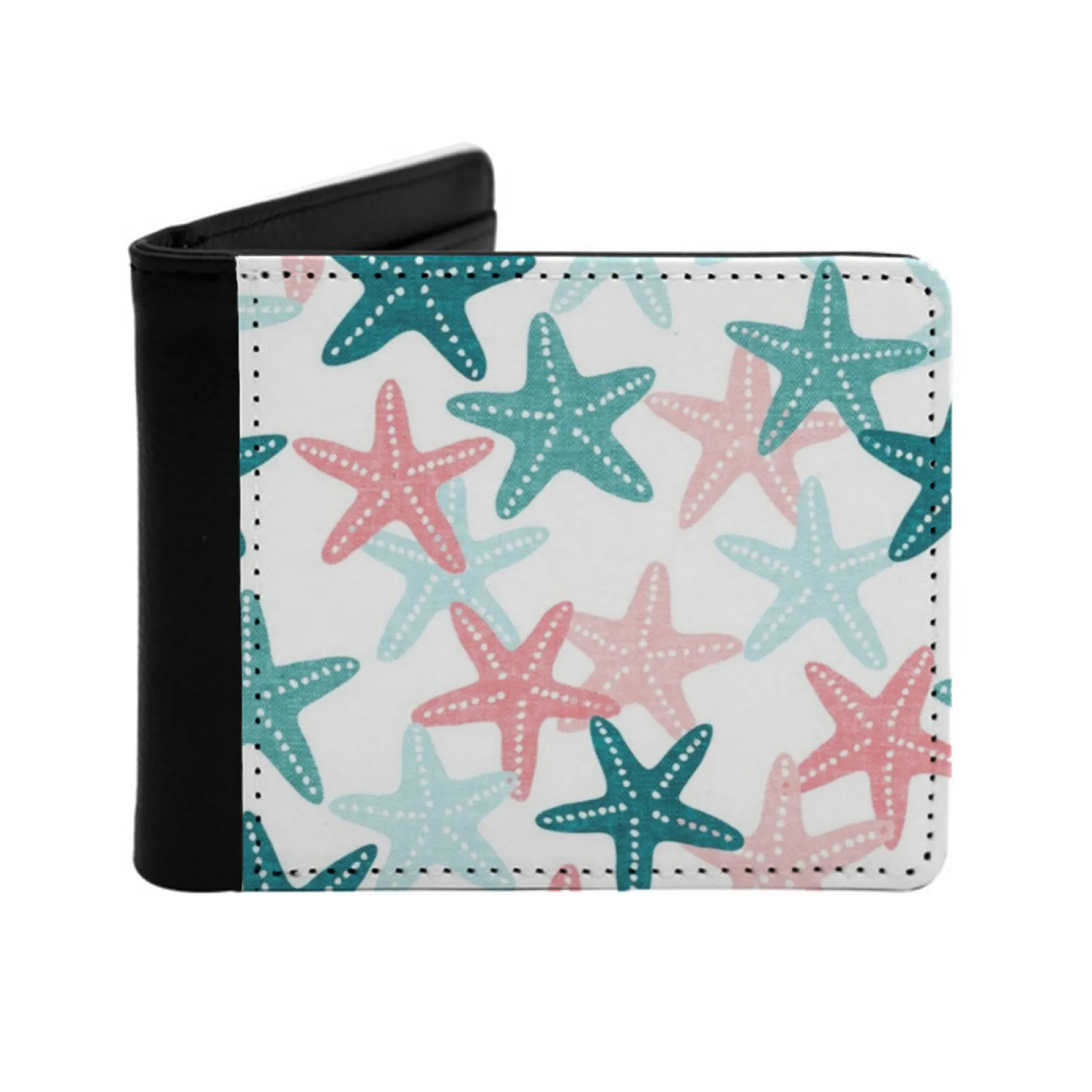 Starfish Beach Teal And Pink Personalized Men's Leather Wallet Card Money Bag Pu Leather Wallet Starfish Beach Beach House
Starfish Beach Teal And Pink Personalized Men's Leather Wallet Card Money Bag Pu Leather Wallet Starfish Beach Beach House