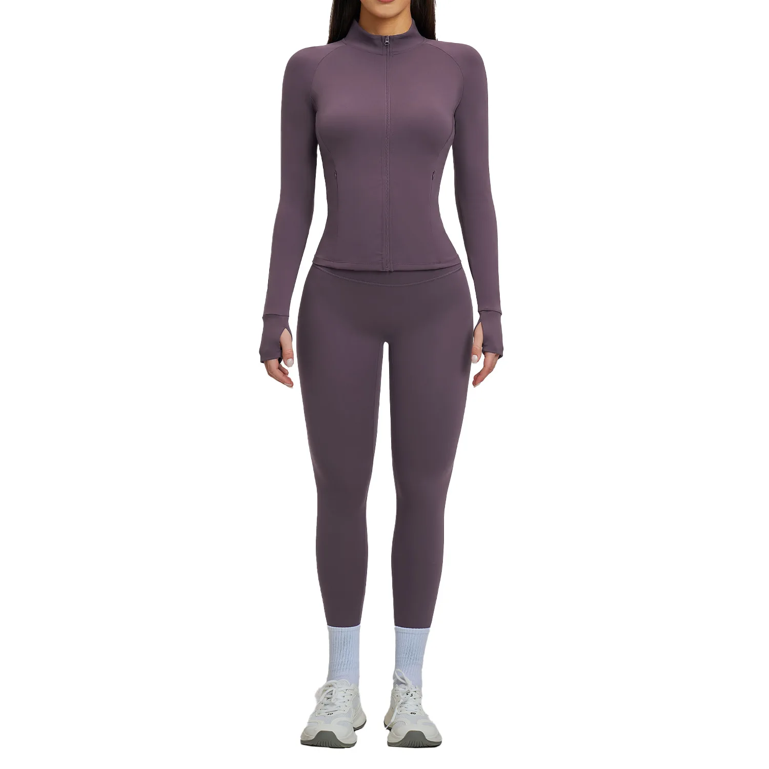 Maxdutti Zipper Casual Yoga Set, Women's Sandblasting, Outdoor Cycling, Running, Sports And Fitness Set Woman Clothes
Maxdutti Zipper Casual Yoga Set, Women's Sandblasting, Outdoor Cycling, Running, Sports And Fitness Set Woman Clothes