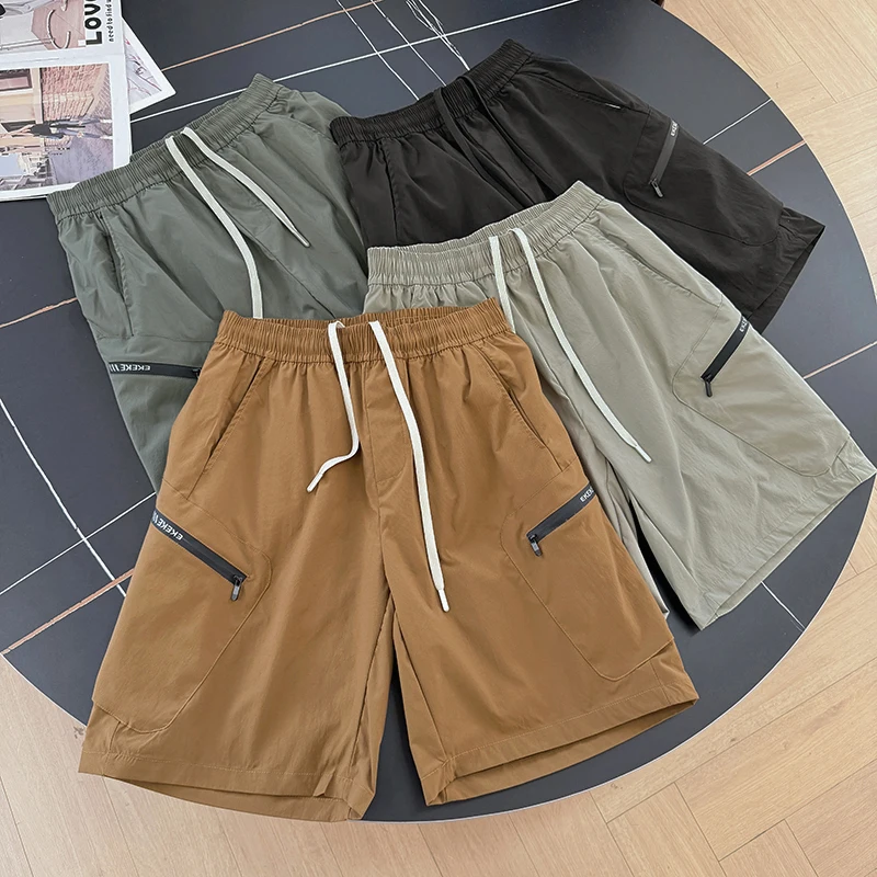Unisex Casual Workwear Shorts Zipper Pocket Design Quick Dry Breathable Summer Couple Style Elastic Comfortable Straight Leg ...
Unisex Casual Workwear Shorts Zipper Pocket Design Quick Dry Breathable Summer Couple Style Elastic Comfortable Straight Leg ...