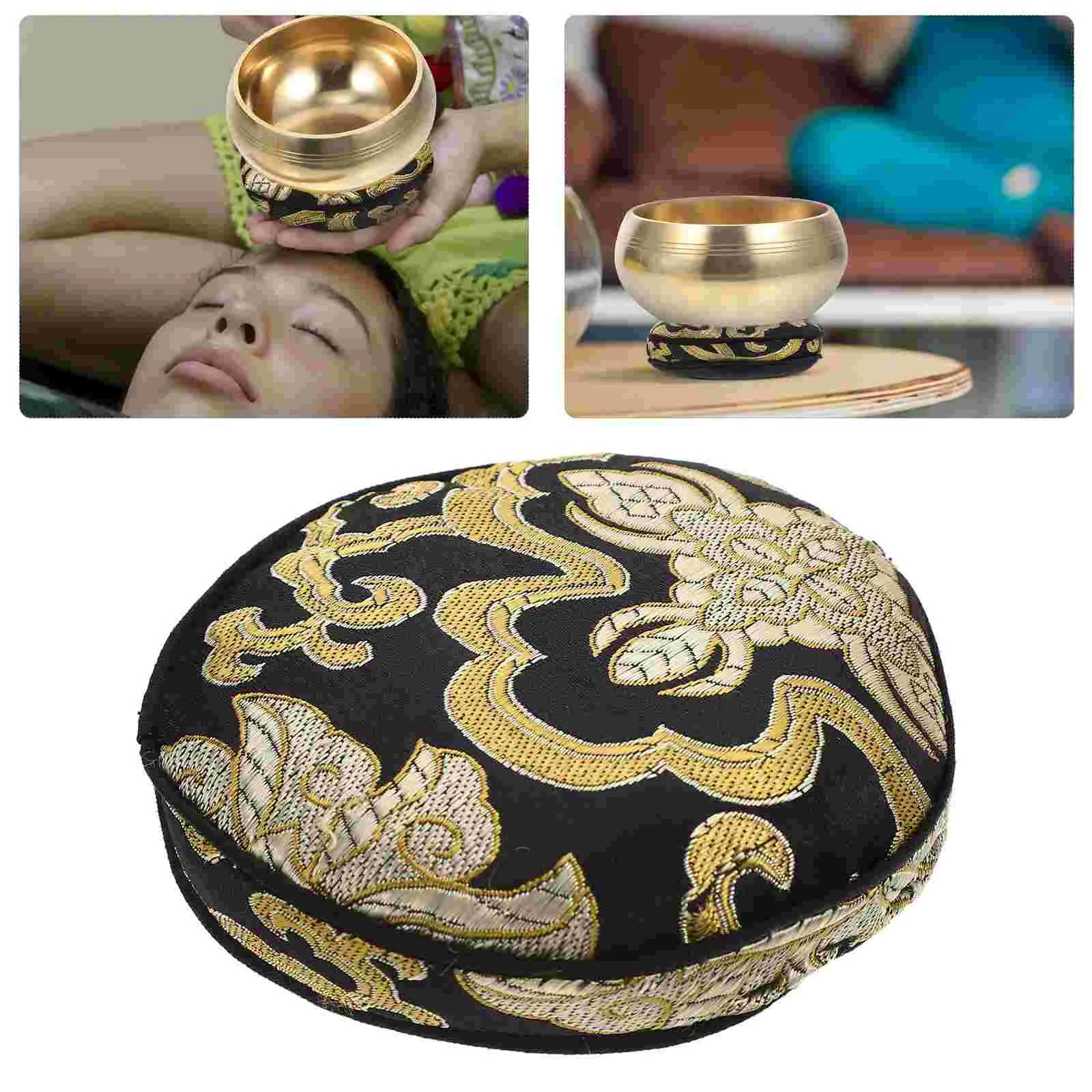 Wooden Fish Mat Singing Bowl Pad Sound Temple Accessories Manual Decorative Cushion Holder Cotton Tibetan Supplies
Wooden Fish Mat Singing Bowl Pad Sound Temple Accessories Manual Decorative Cushion Holder Cotton Tibetan Supplies